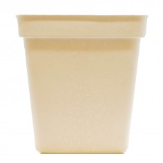 MACETA CUADRADA BLANCA 11LT