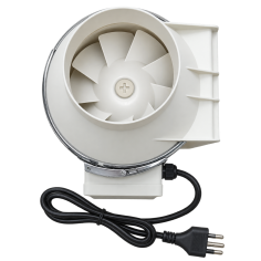 Extractor TT 125 mm 312 m³/h con cable – Kasvi
