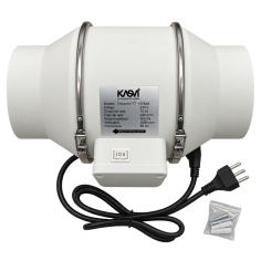 Extractor TT 150 mm 540 m³/h con cable – Kasvi