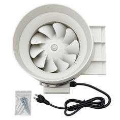 Extractor TT 250 mm 1405 m³/h con cable – Kasvi