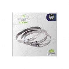 Abrazadera metálica 100 mm (91–114 mm) – Grow Genetics
