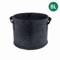 Maceta Textil Black 8 L - Kasvi