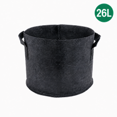 Maceta Textil Black 26 L - Kasvi