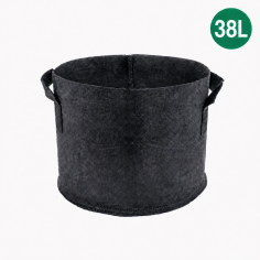 Maceta Textil Black 38 L - Kasvi