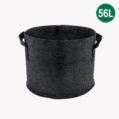 Maceta Textil Black 56 L - Kasvi