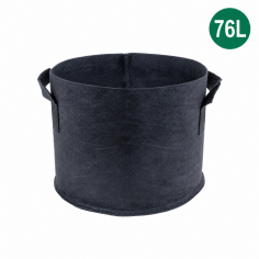 Maceta Textil Black 76 L - Kasvi