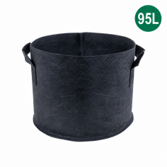 Maceta Textil Black 95 L - Kasvi